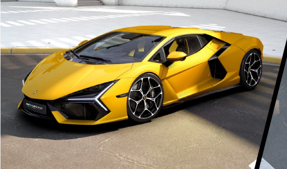 [LCD] 1:64 Lamborghini Revuelto Yellow