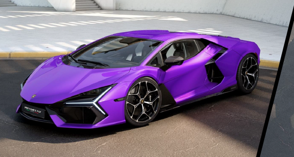 [LCD] 1:64 Lamborghini Revuelto Purple