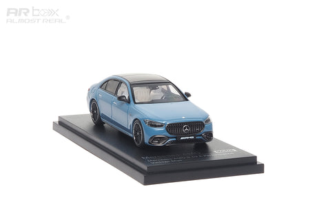 [AR BOX] 1:64 AMG S 63 E Performance 2023 Vintage Blue - Toy Space Diecast Online Store Singapore