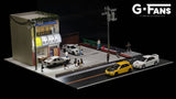 [G-FANS] 1:64 Fujiwara Scene Diorama [710039] - Toy Space Diecast Online Store Singapore