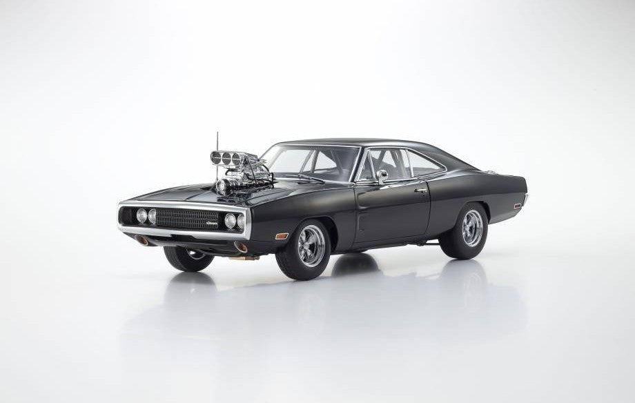 [KYOSHO] 1:18 Dodge Charger R/T 1970 "Fast & Furious" Black - Toy Space Diecast Online Store Singapore