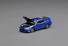 [MOTORHELIX] 1:64 Nissan Skyline GT-R (R34) V-Spec II Customized Bayside Blue Carbon Bonnet