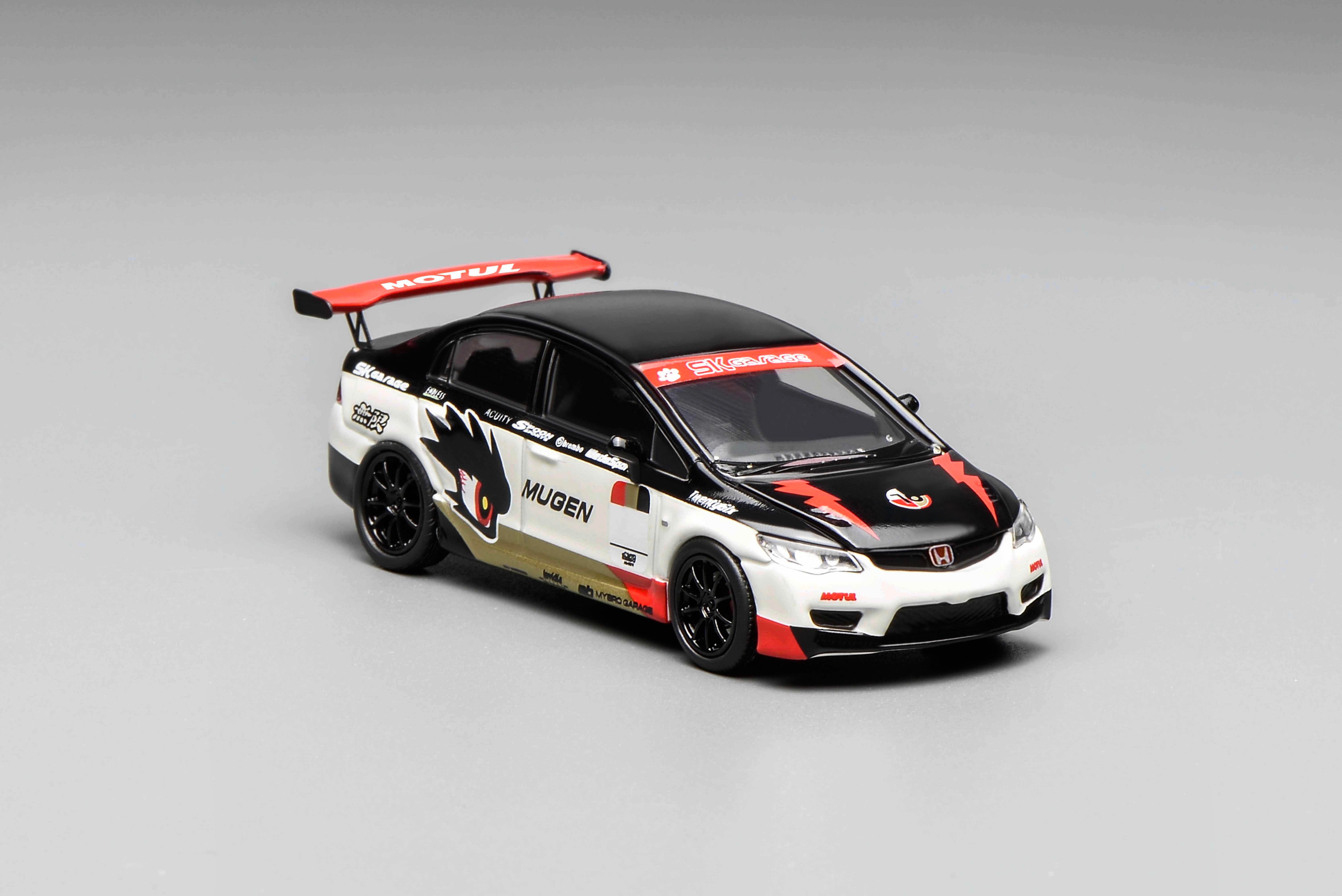 [MOTORHELIX] 1:64 Honda Civic Type-R (FD2) Mugen Livery White