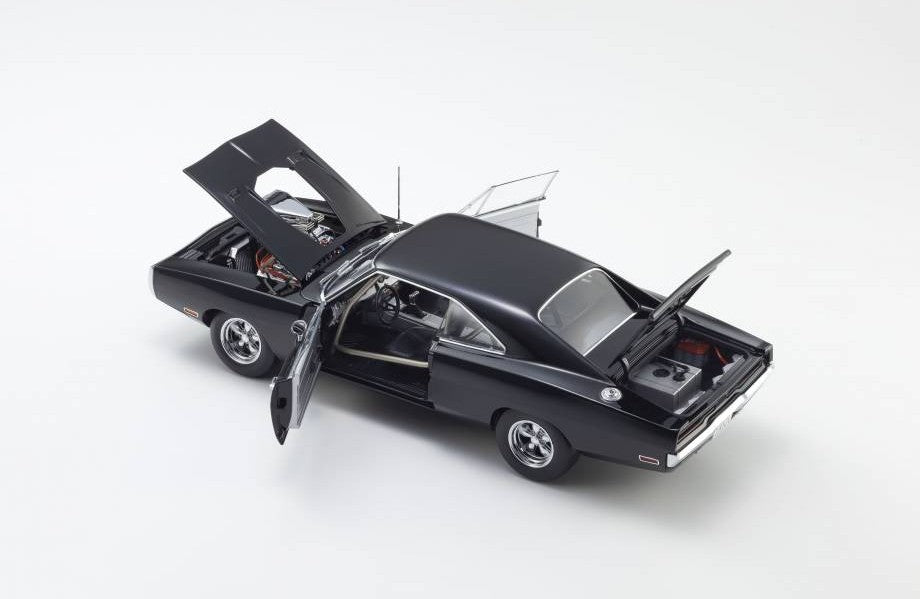 [KYOSHO] 1:18 Dodge Charger R/T 1970 "Fast & Furious" Black - Toy Space Diecast Online Store Singapore