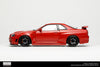 [MOTORHELIX] 1:18 Nissan Skyline GT-R (R34) Customized Version Red