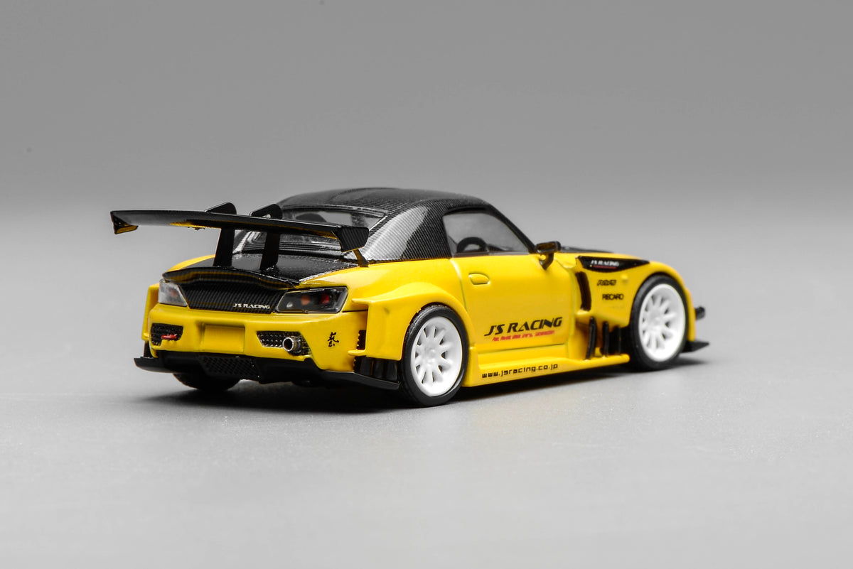 [MOTORHELIX] 1:64 Honda S2000 J'S Racing New Indy Yellow Pearl