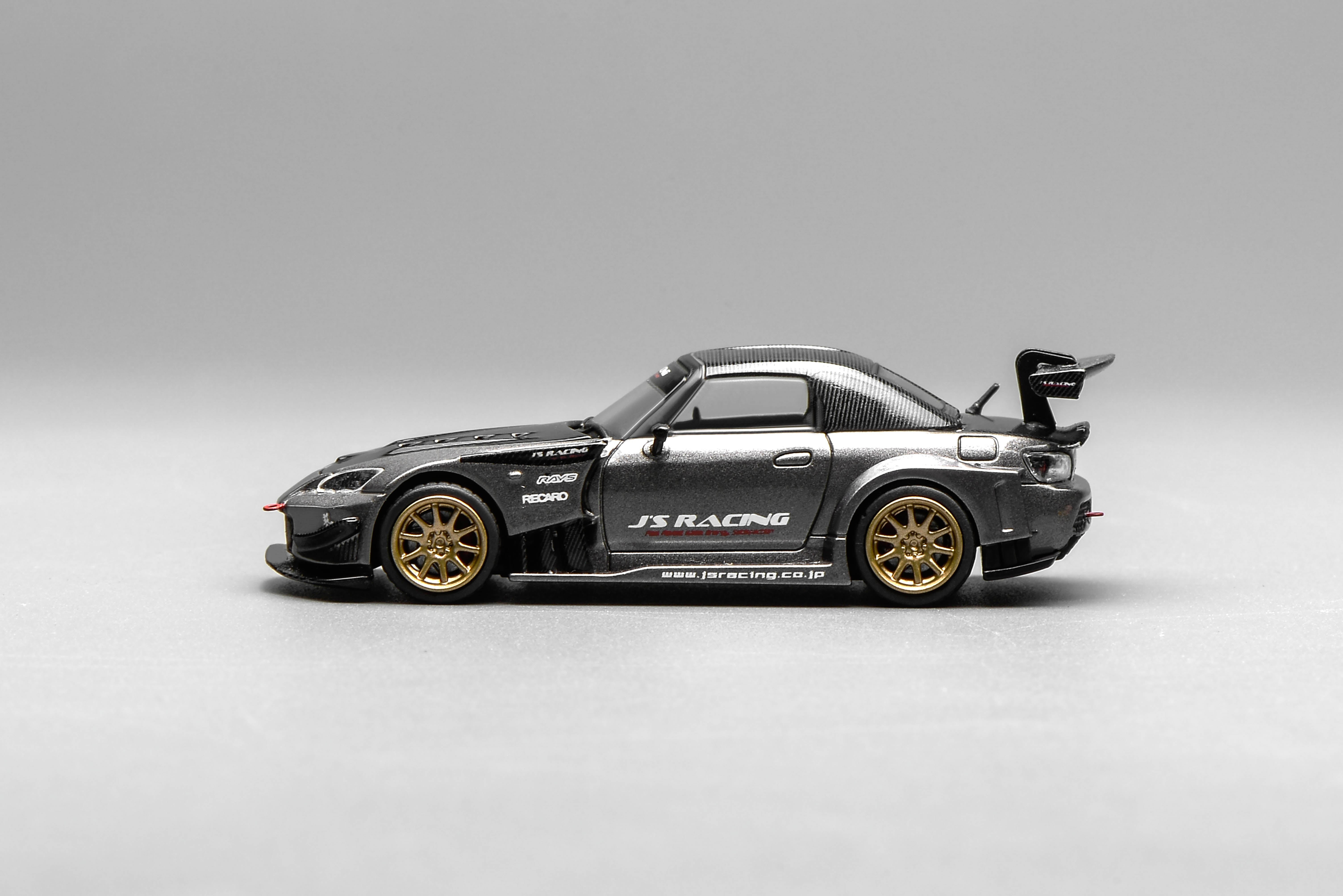 [MOTORHELIX] 1:64 Honda S2000 J'S Racing Moon Rock Metallic