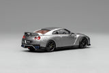 [MOTORHELIX] 1:64 Nissan GT-R (R35) Track Edition Engineered by Nismo 2020 Dark Metal Gray