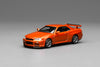 [MOTORHELIX] 1:64 Nissan Skyline GT-R (R34) V-Spec II Customized Metallic Orange