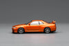 [MOTORHELIX] 1:64 Nissan Skyline GT-R (R34) V-Spec II Customized Metallic Orange