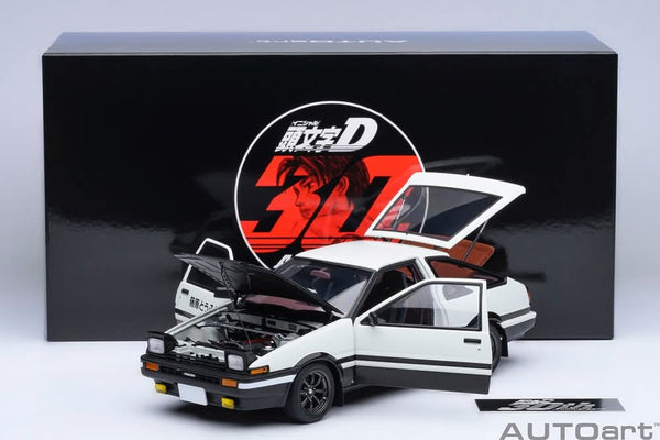 [AUTOART] 1:18 Toyota Sprinter Trueno (AE86) “Initial D” “Project D” Final Version