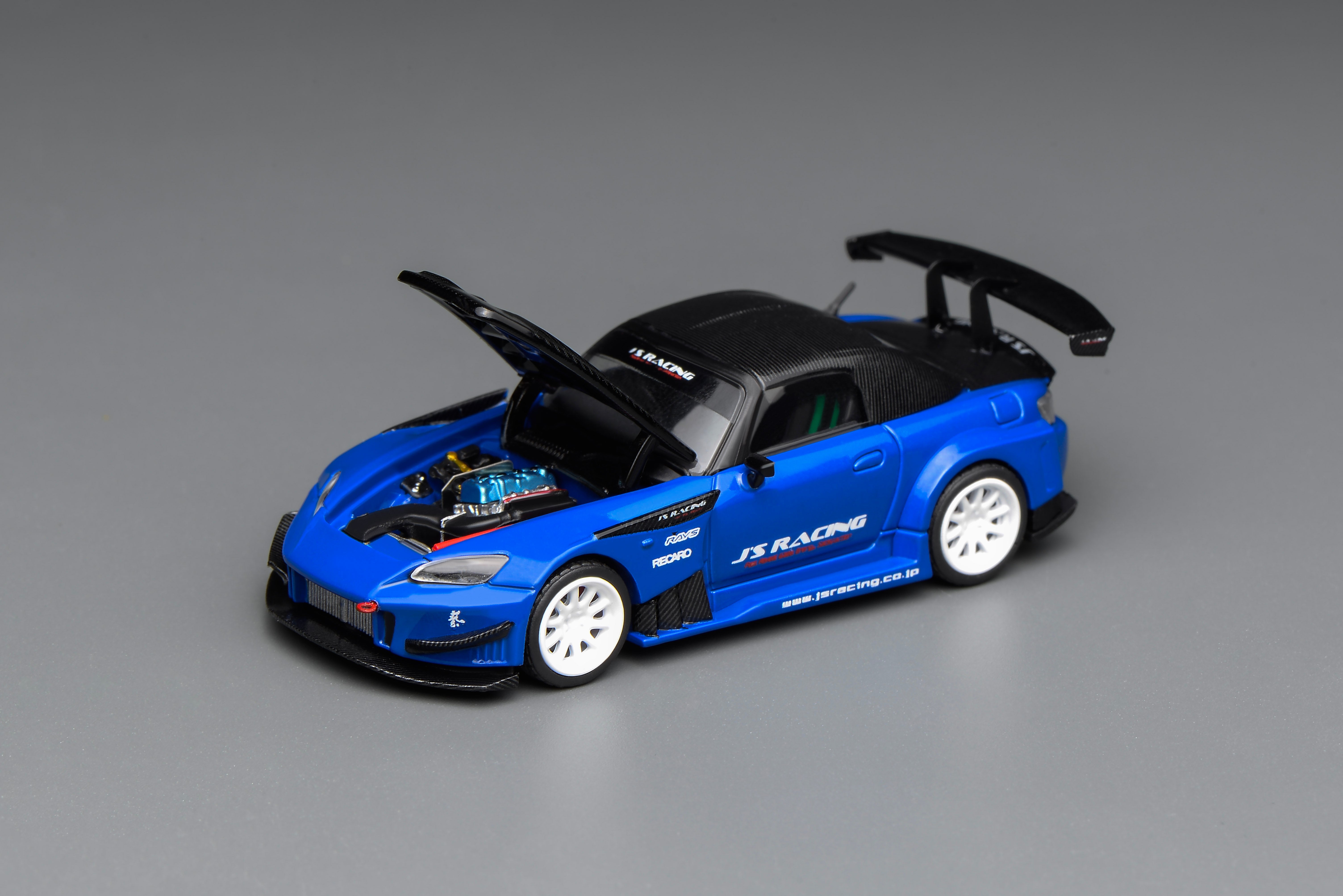 [MOTORHELIX] 1:64 Honda S2000 J'S Racing Apex Blue Pearl