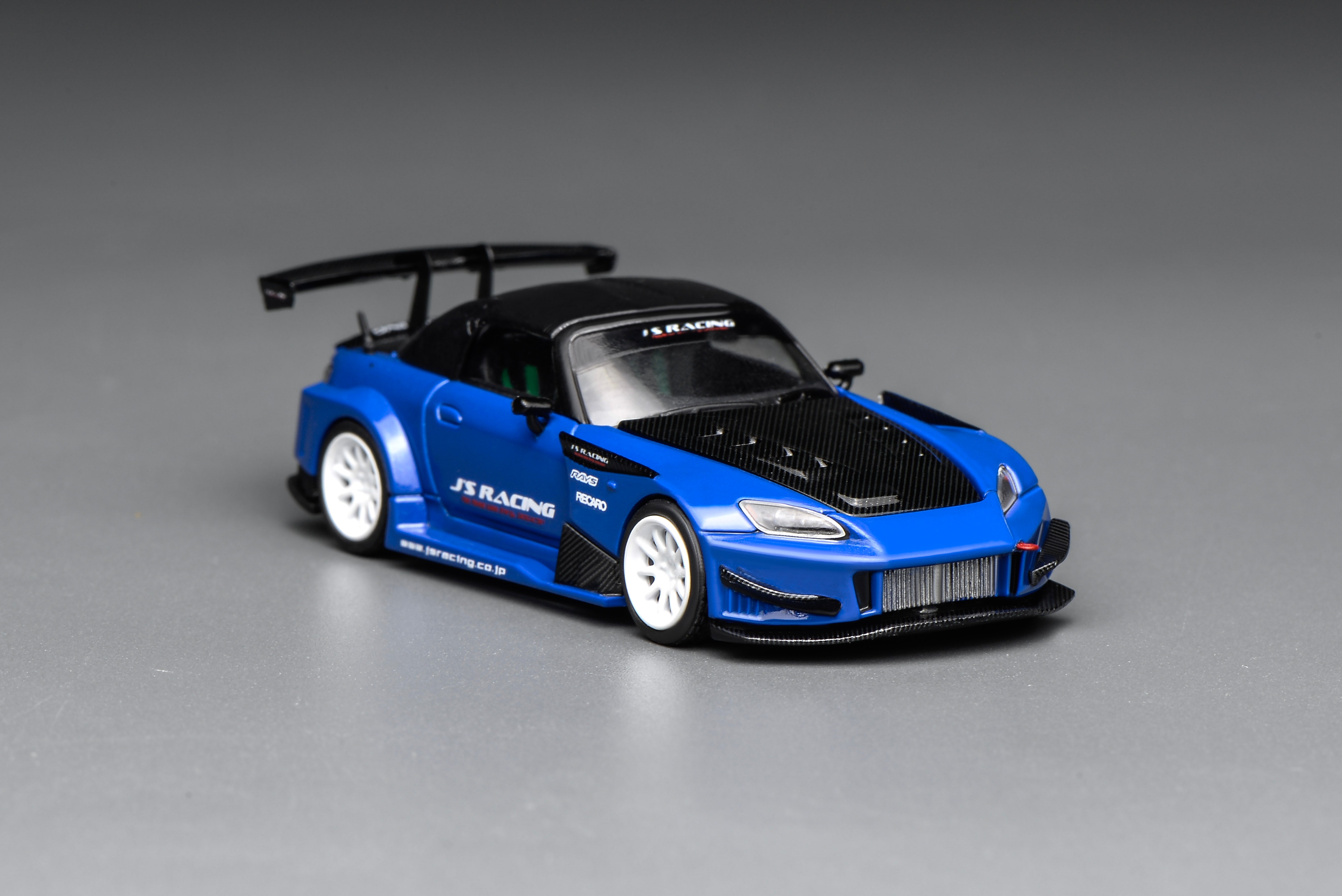 [MOTORHELIX] 1:64 Honda S2000 J'S Racing Apex Blue Pearl