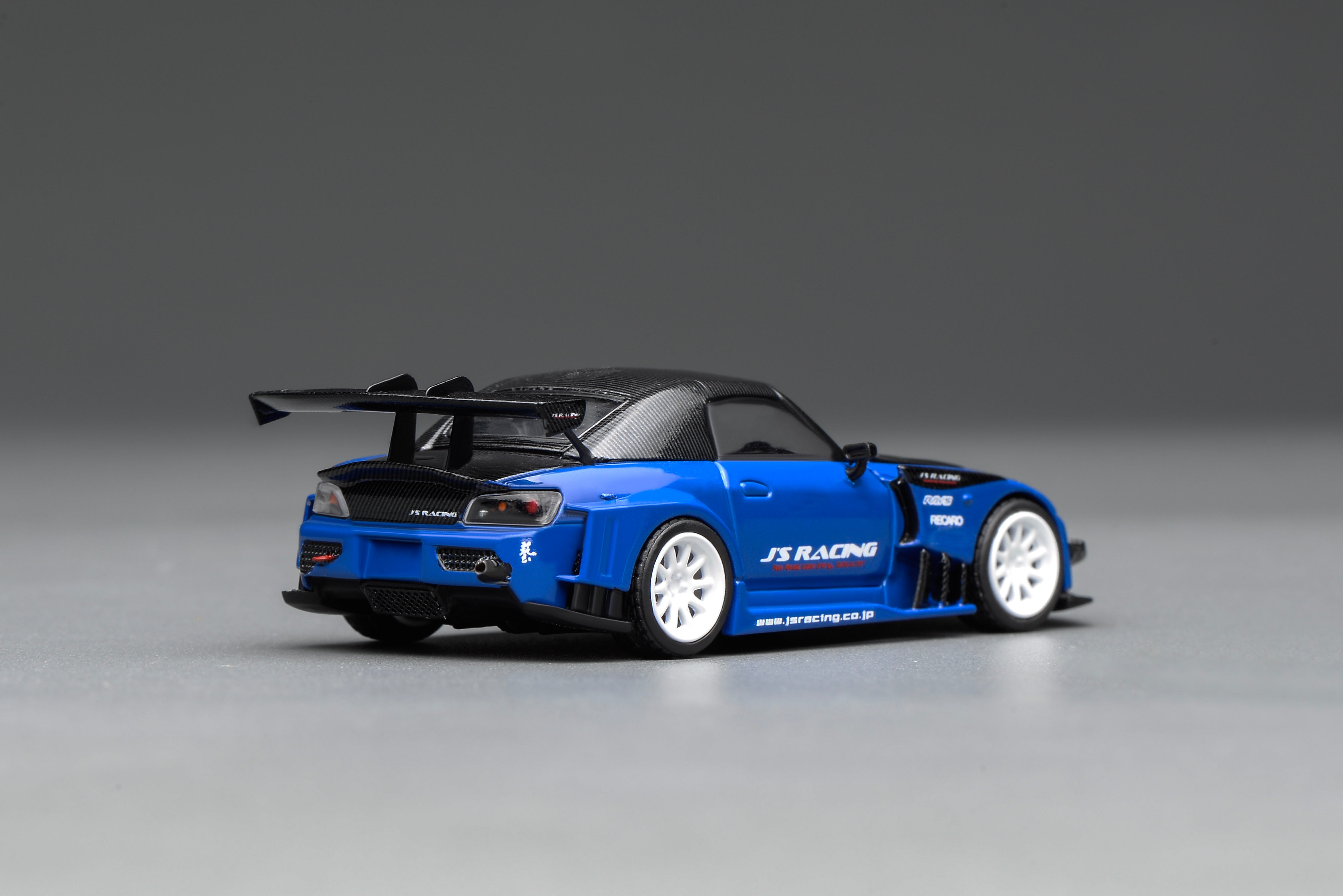 [MOTORHELIX] 1:64 Honda S2000 J'S Racing Apex Blue Pearl