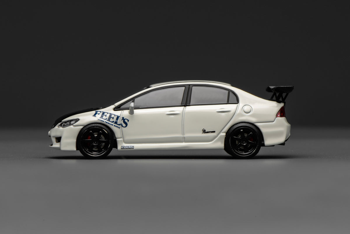 [MOTORHELIX] 1:64 Honda Civic Type R (FD2) Feel's Livery - Toy Space Diecast Online Store Singapore