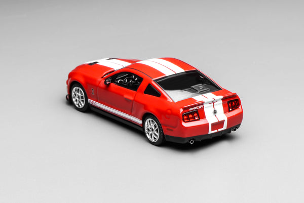 [MOTORHELIX] 1:64 Ford Mustang Shelby GT500 2007 Torch Red