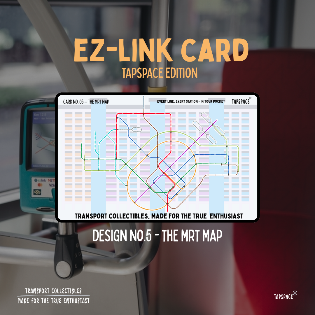 The MRT Map Series EZ-Link Card TapSpace Edition