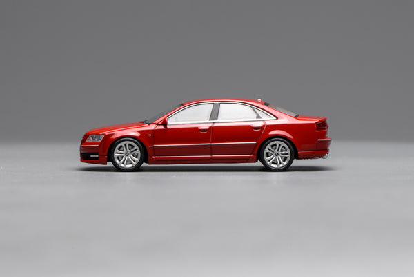[MOTORHELIX] 1:64 Audi S8 2008 Misano Red