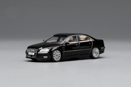 [MOTORHELIX] 1:64 Audi S8 2008 Metallic Black - Toy Space Diecast Online Store Singapore