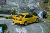 [MOTORHELIX] 1:64 Mitsubishi Lancer Evolution V GSR Dandelion Yellow - Toy Space Diecast Online Store Singapore