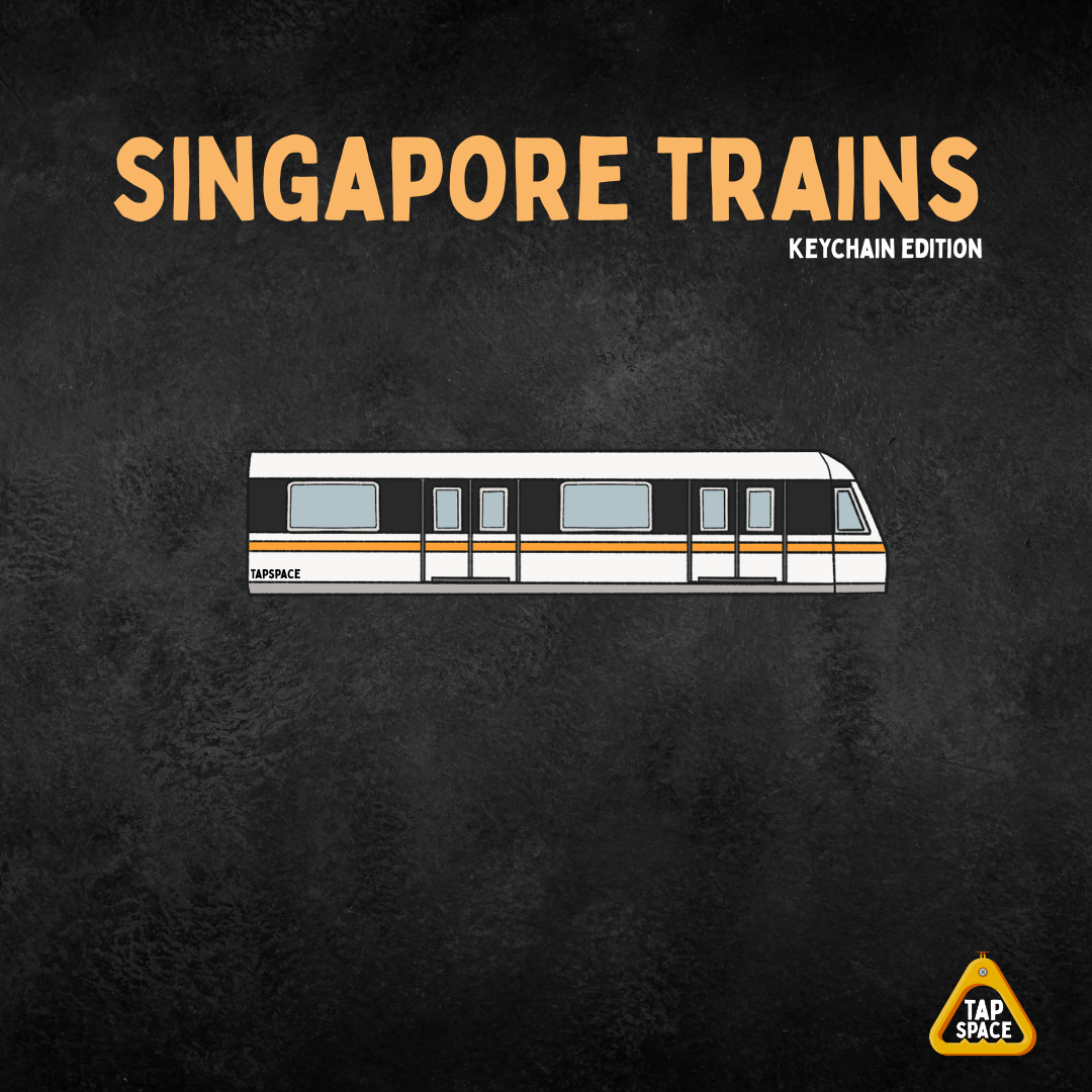 T251 Thomson-East Coast Line MRT Train Keychain