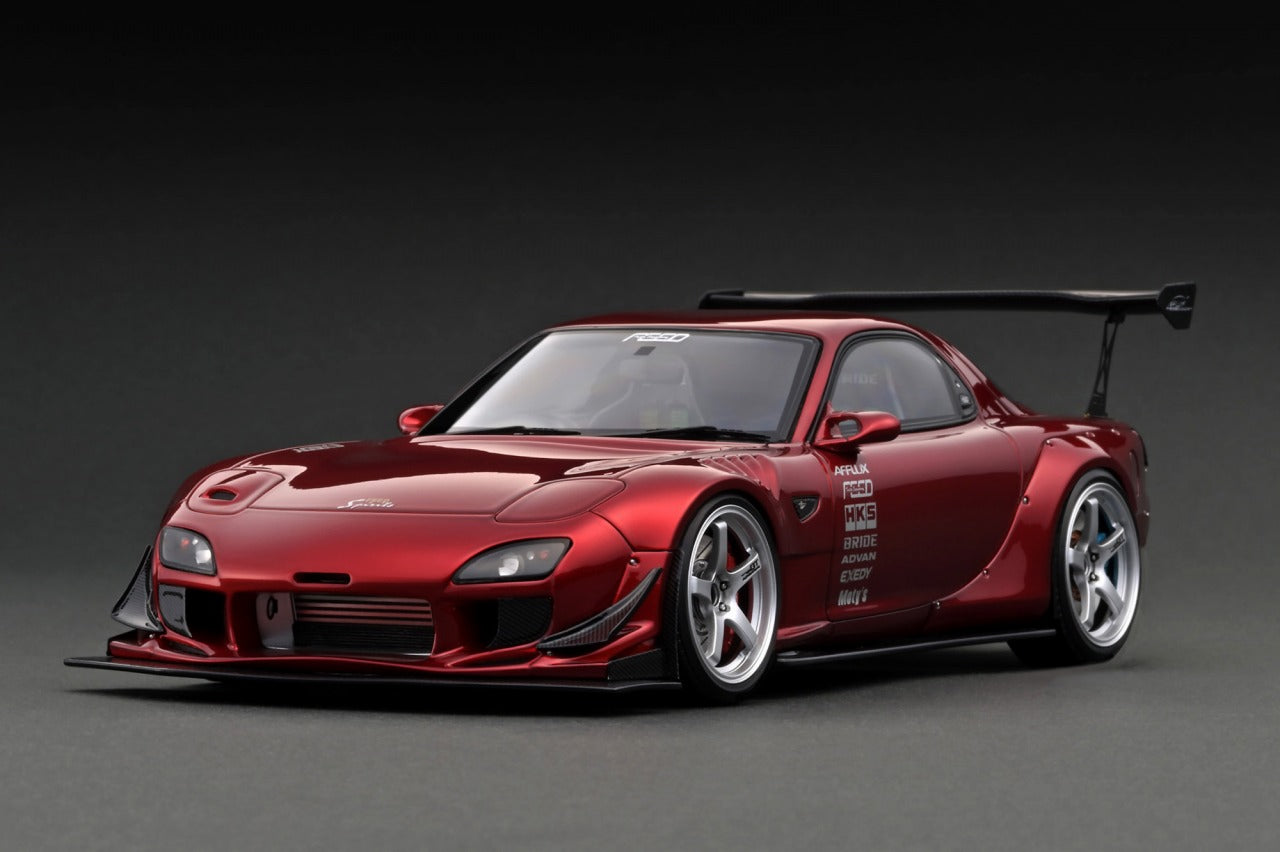 Ignition Model 1/18 FEED Afflux GT3 (FD3S) Red Metallic [IG2961]