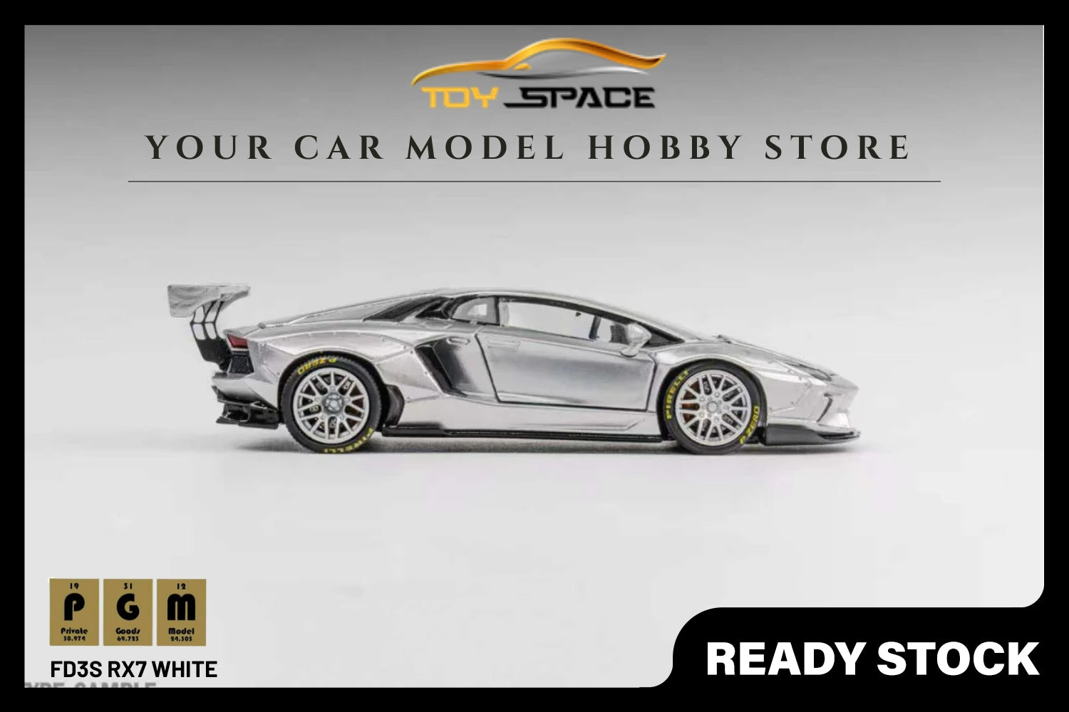 [PGM] 1:64 LBWK Lamborghini 700 GT Show Limited Edition Luxury Verison