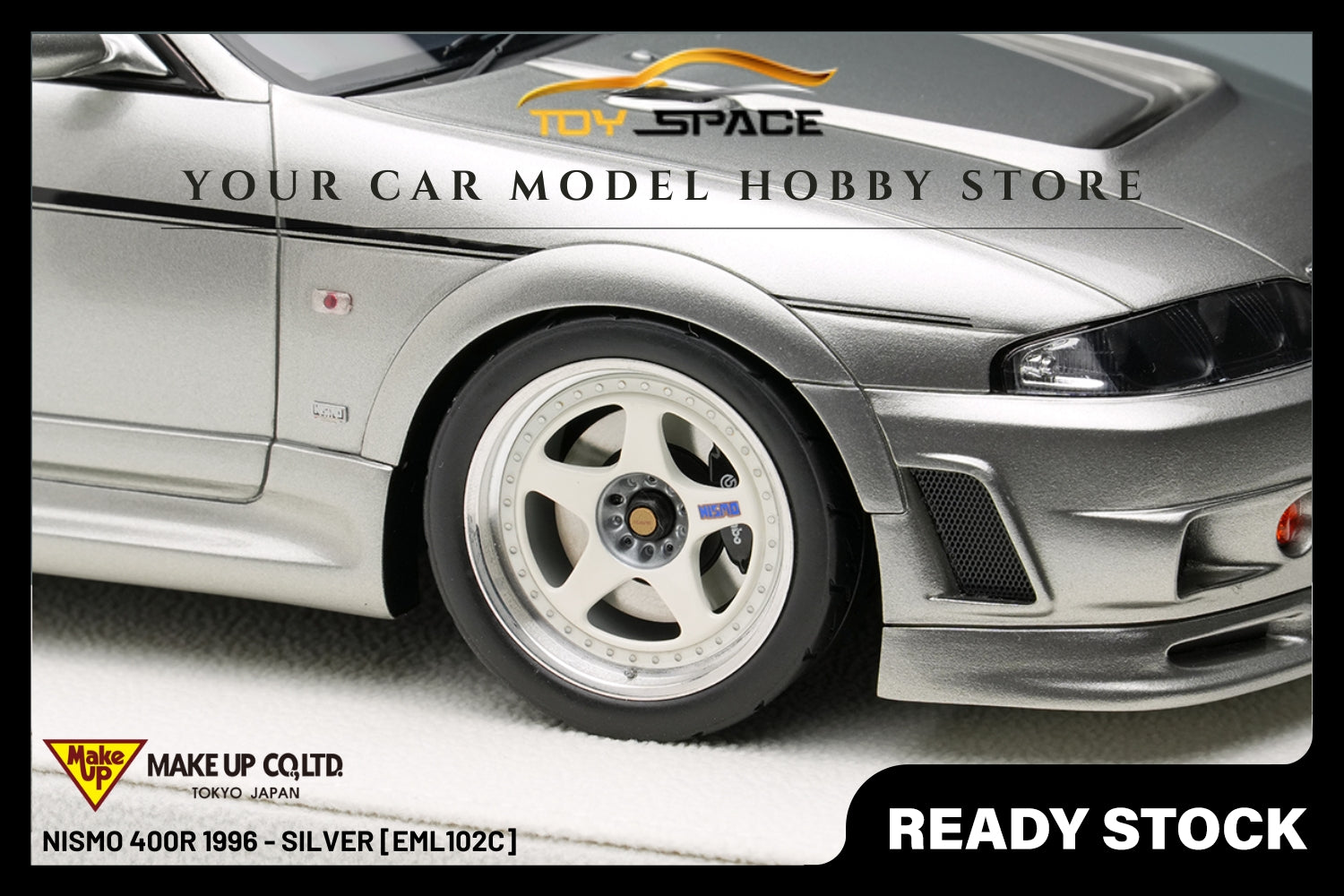 [MAKE UP] 1:18 Nismo 400R 1996 [EML102] - Toy Space Diecast Online Store Singapore
