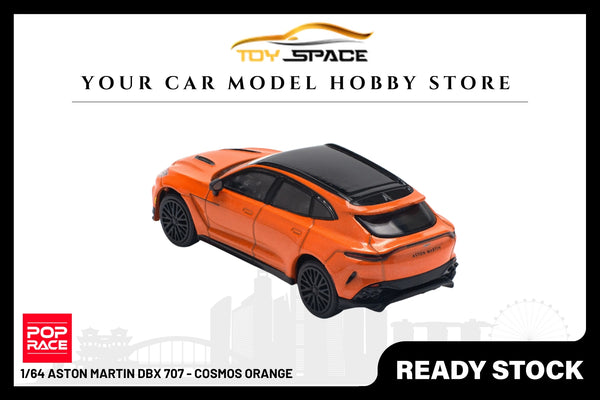 [POP RACE] 1/64 Aston Martin DBX 707 - Cosmos Orange