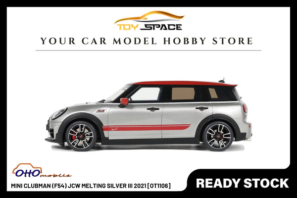[OTTOMOBILE] 1:18 Mini Clubman (F54) JCW Melting Silver III 2021 [OT1106]