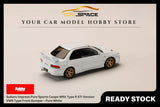 [HOBBY JAPAN] 1:64 Subaru Impreza Pure Sports Coupe WRX Type R STI Version VWR Type Front Bumper - Pure White - Toy Space Diecast Online Store Singapore