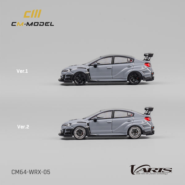 [CM MODEL] 1/64 Subaru WRX Varis Widebody 2.0 Gray