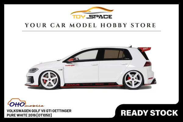 [OTTOMOBILE] 1:18 Volkswagen Golf VII GTI Oettinger Pure White 2019 [OT1050]
