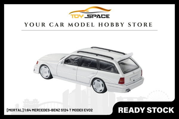 [MORTAL] 1:64 Mercedes-Benz S124 T MODEII EVO2