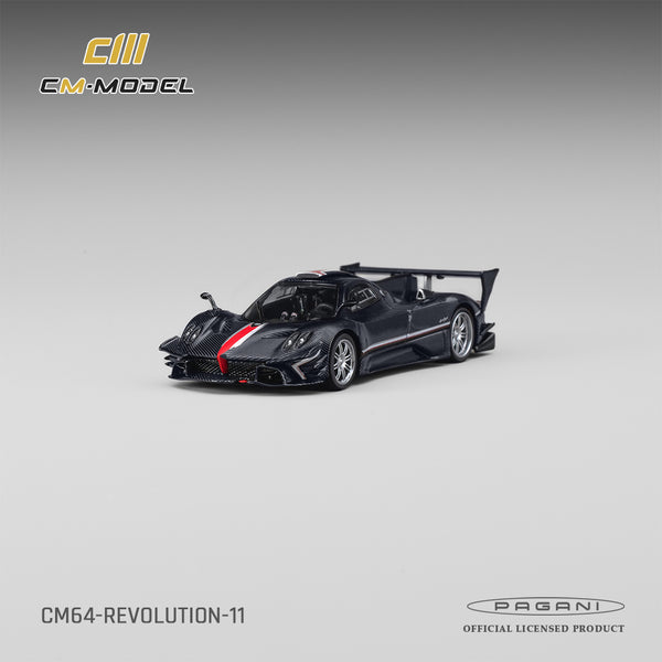 [CM MODEL] 1:64 Pagani Zonda Revlucion Navy Carbon Fiber