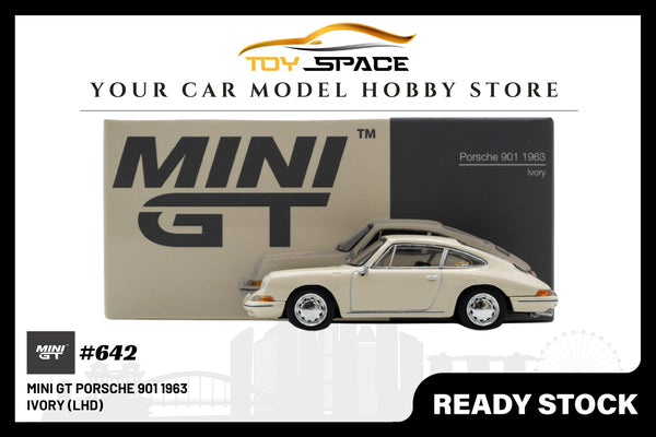 Mini GT Porsche 901 1963 Ivory (LHD)