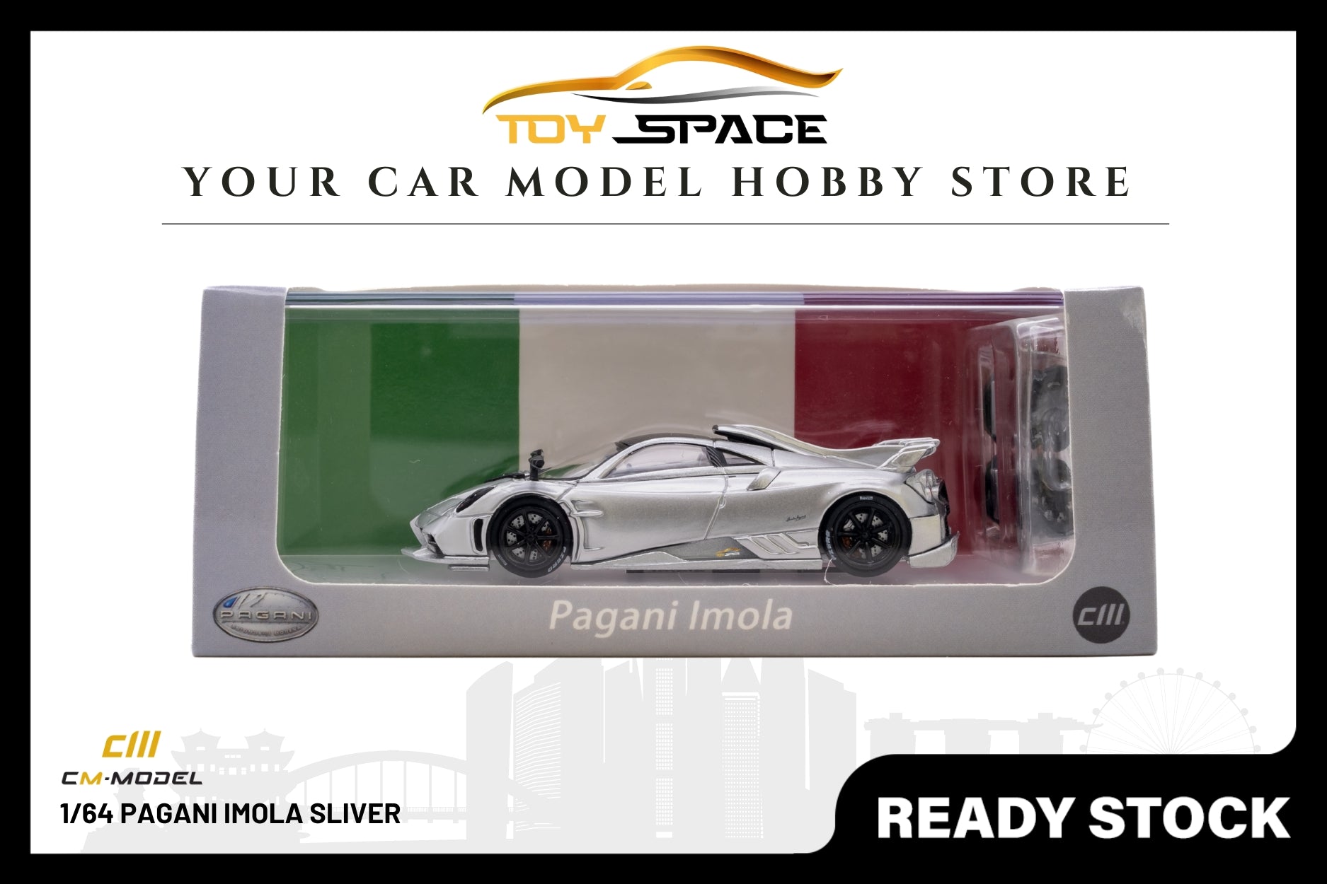 [CM MODEL] 1/64 Pagani Imola Sliver