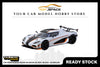 [TARMAC WORKS] 1:64 Koenigsegg Agera RS Moon Silver / Black - GLOBAL64