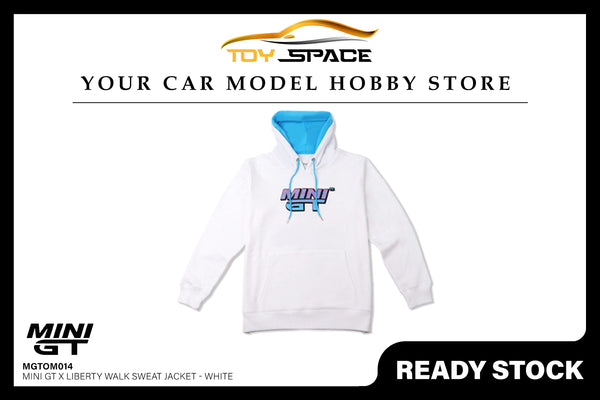 [MINI GT] Liberty Walk X Mini GT Pullover Hoodie - LB Kuma White