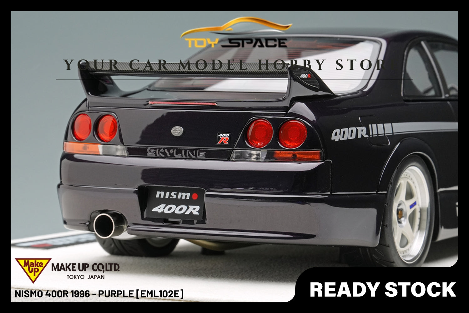[MAKE UP] 1:18 Nismo 400R 1996 [EML102] - Toy Space Diecast Online Store Singapore