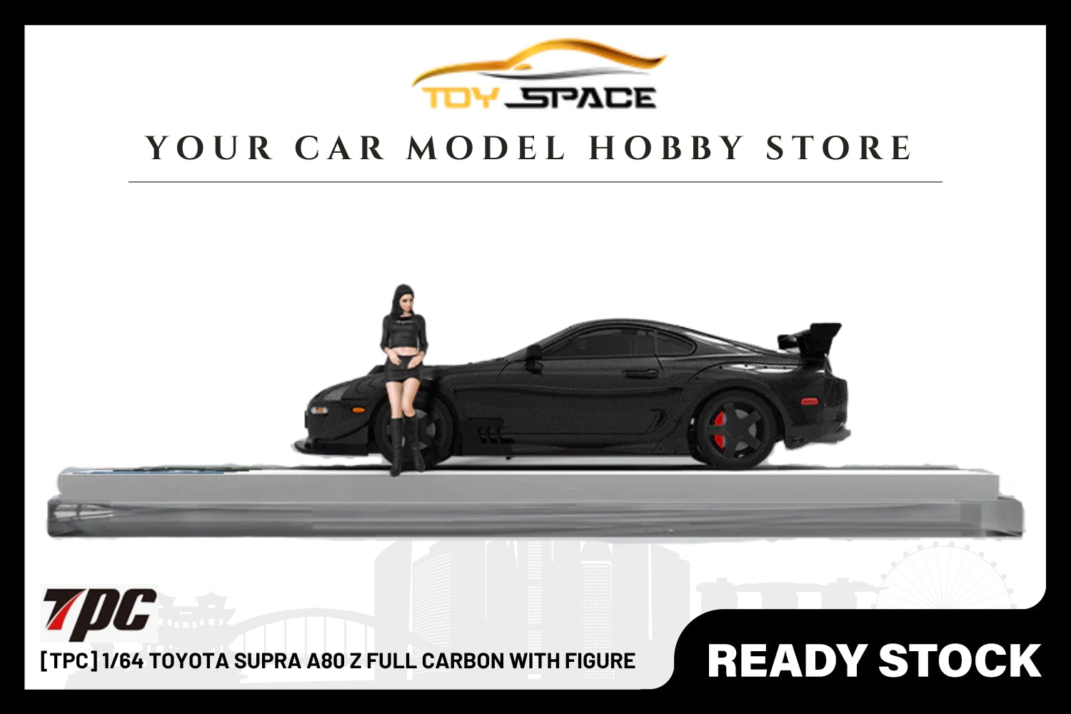 [TPC] 1/64 Toyota Supra A80 Z Full Carbon