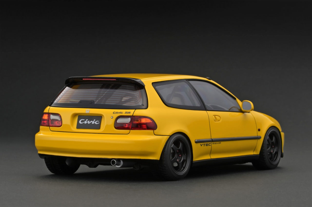 Ignition Model 1/18 Honda Civic (EG6) Yellow [IG3044]