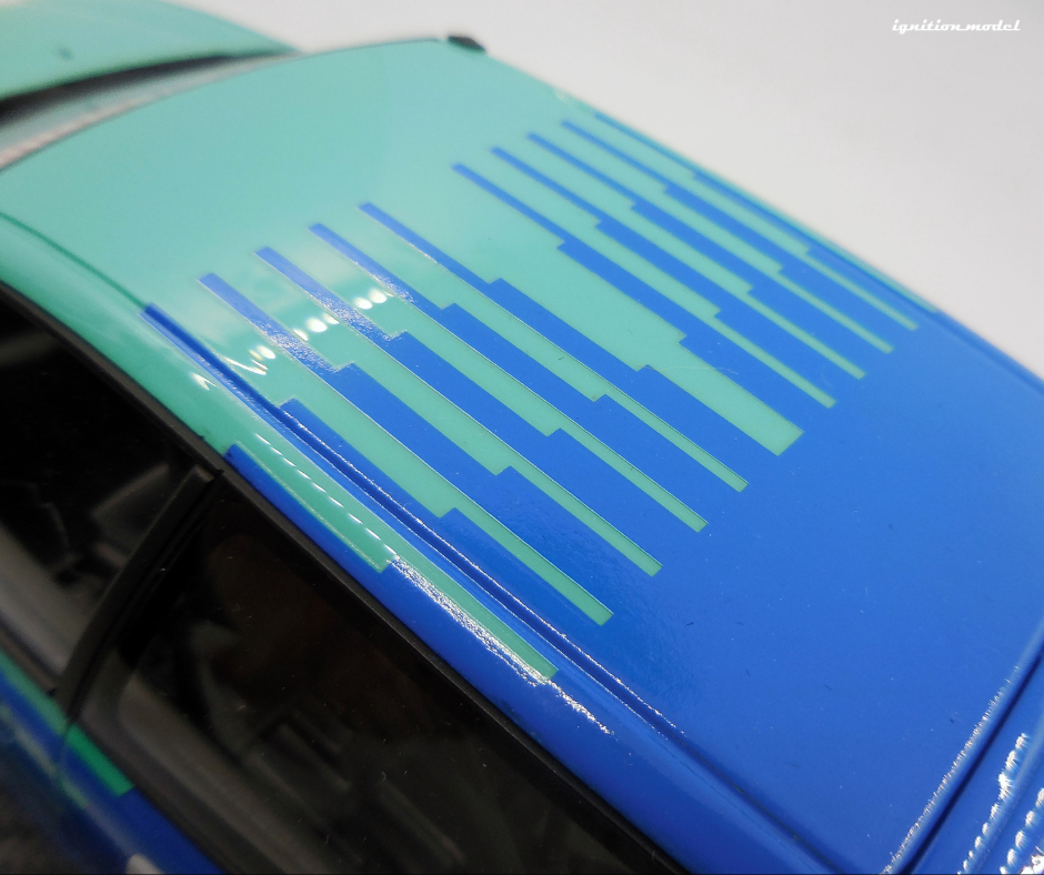 Ignition Model 1/18 Honda Civic (EG6) Blue/Green [IG3049]