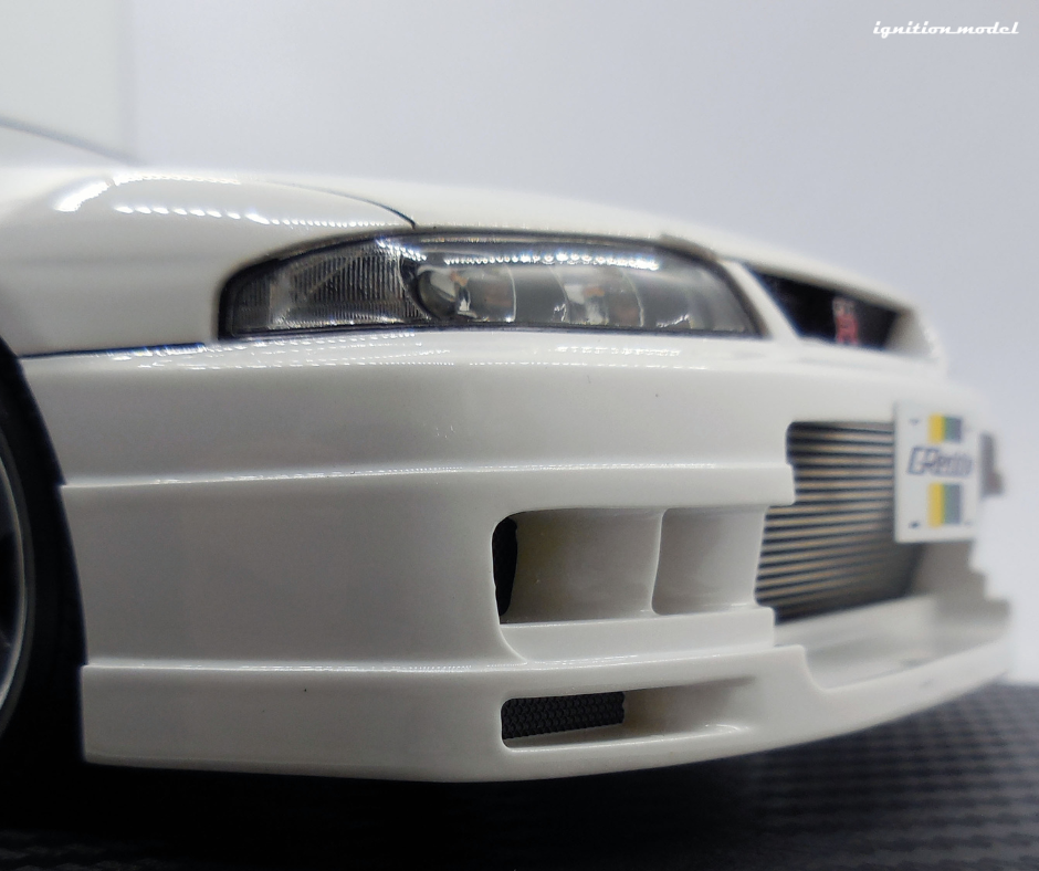 Ignition Model 1/18 GReddy GT-R (BCNR33) Pearl White [IG3129]