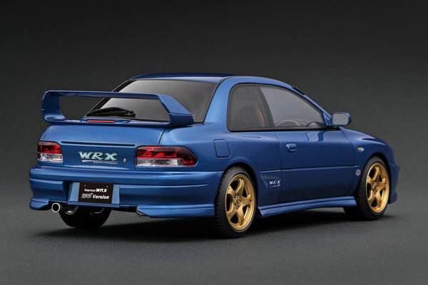 [IGNITION MODEL] 1:18 Subaru Impreza WRX Type R Sti Version V (GC8) Blue Metallic [IG3540]