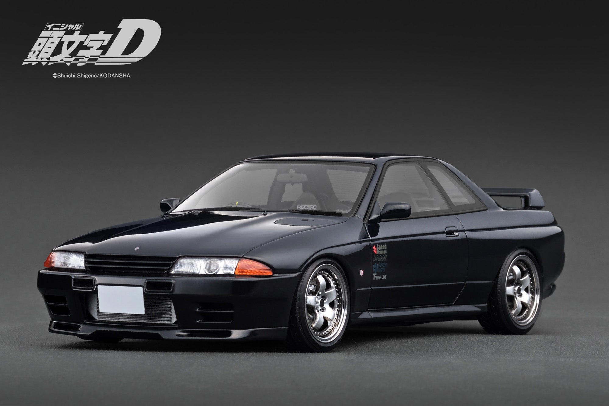 [IGNITION MODEL] 1:18 INITIAL D Nissan Skyline GT-R (BNR32) Black [IG3544]