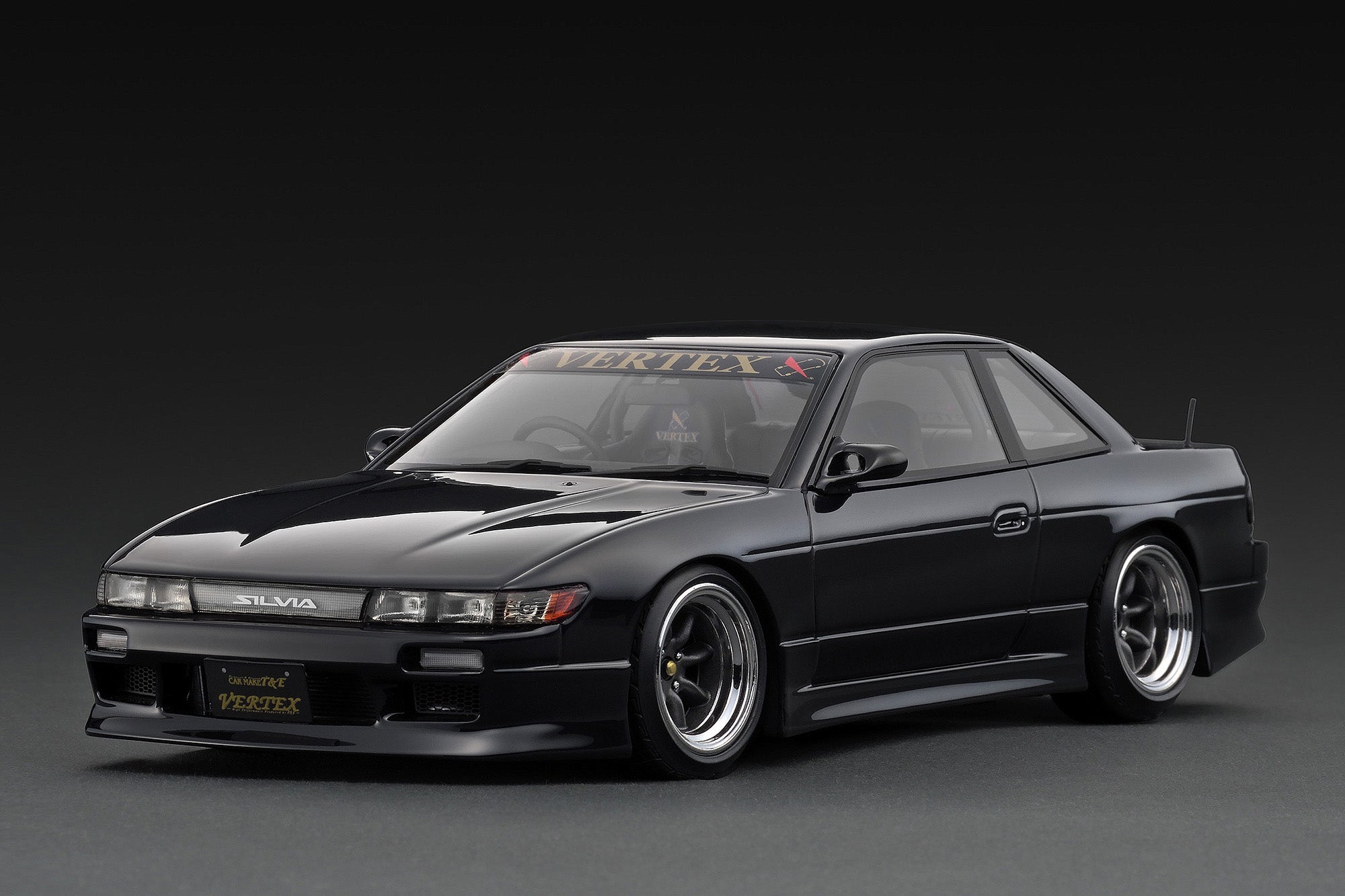 [IGNITION MODEL] 1:18 VERTEX S13 Silvia Black [IG3588]