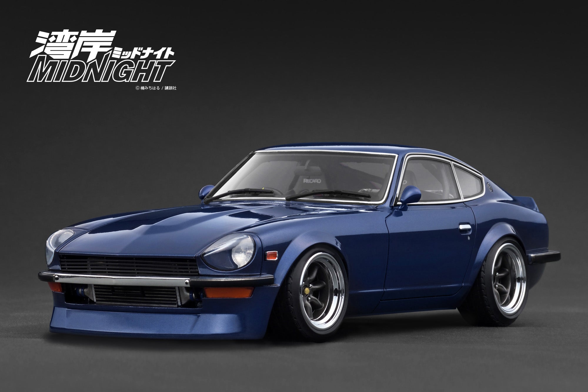 [IGNITION MODEL] 1:18 Nissan Fairlady Z (S30) Blue MIDNIGHT Devil's Z [IG3592]