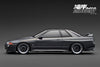[IGNITION MODEL] 1:18 Nissan Skyline GT-R (R32) Gun Metallic MIDNIGHT Reina's R With Ms.Reina Akikawa [IG3595]