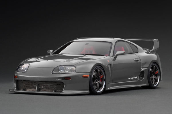 [IGNITION MODEL] 1:18 Toyota Supra (A80) TRD 3000GT Gun Metallic [IG3601]